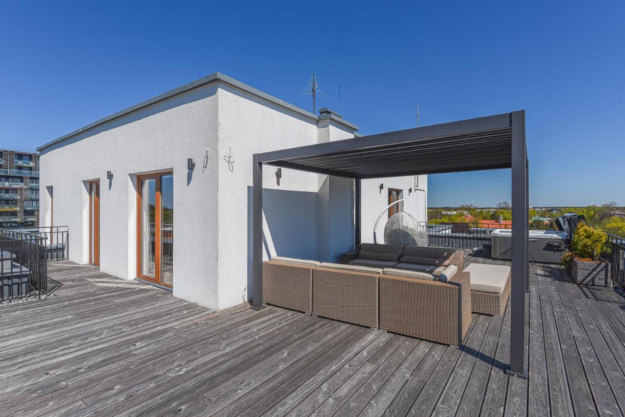 Apartamento Sea View Penthouse Terrace Palanga Old Town Exterior foto