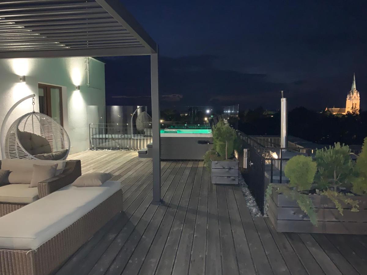 Apartamento Sea View Penthouse Terrace Palanga Old Town Exterior foto