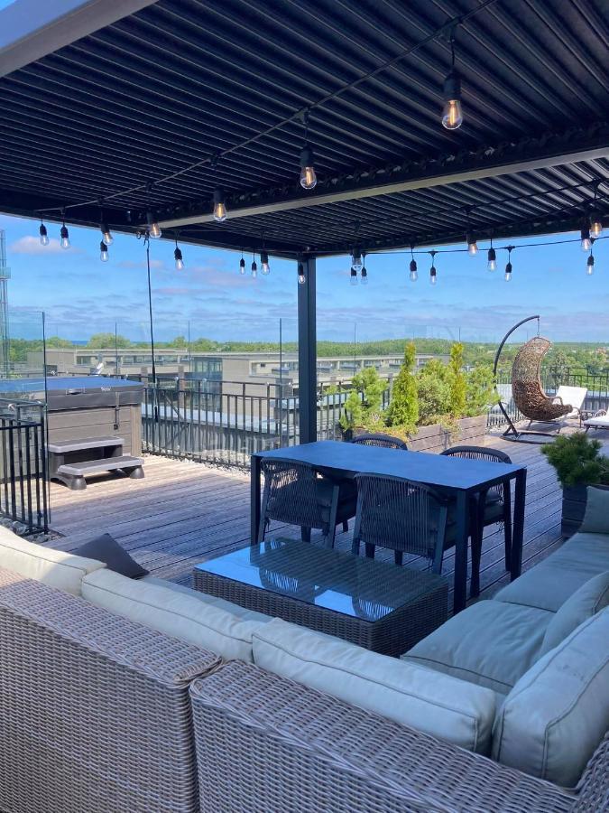 Apartamento Sea View Penthouse Terrace Palanga Old Town Exterior foto