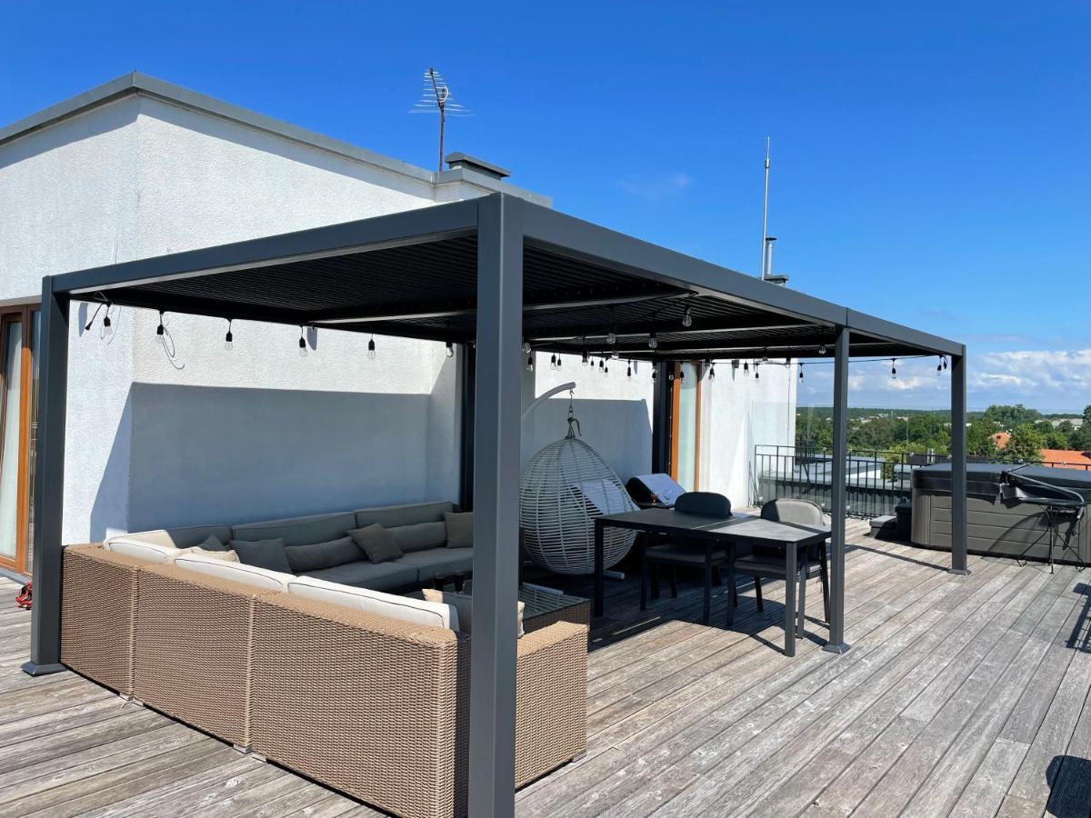 Apartamento Sea View Penthouse Terrace Palanga Old Town Exterior foto