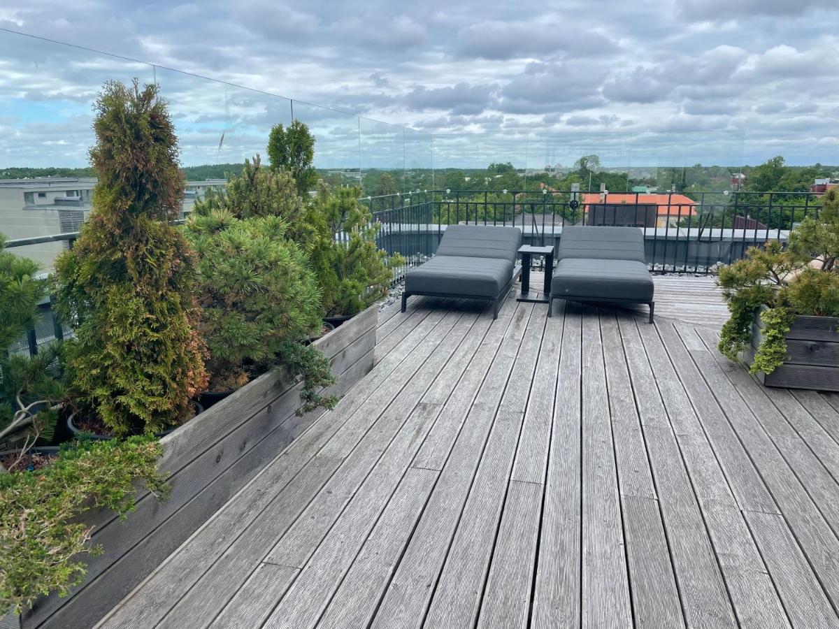 Apartamento Sea View Penthouse Terrace Palanga Old Town Exterior foto