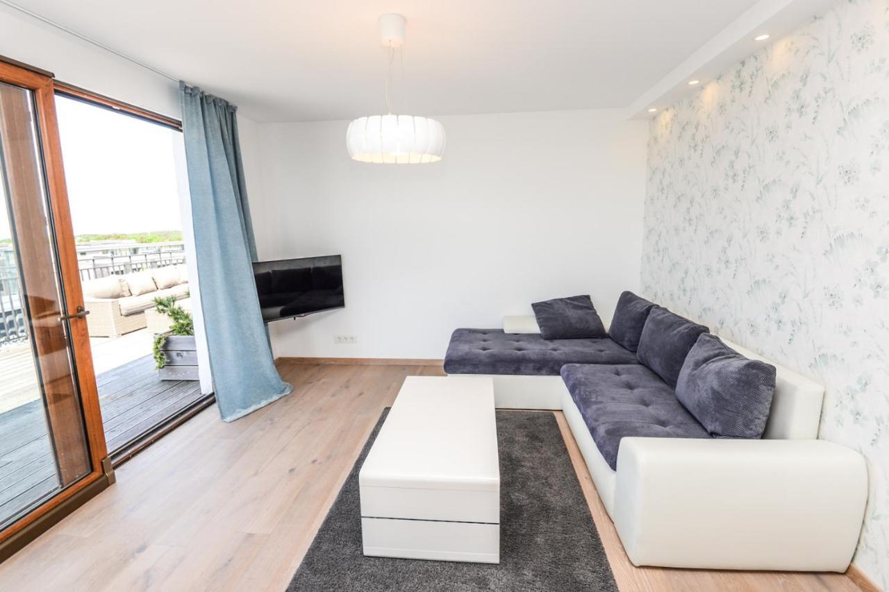 Apartamento Sea View Penthouse Terrace Palanga Old Town Exterior foto