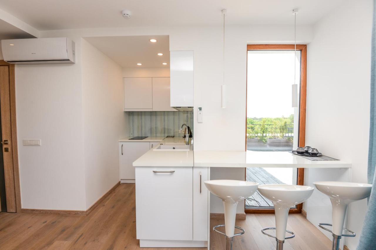 Apartamento Sea View Penthouse Terrace Palanga Old Town Exterior foto