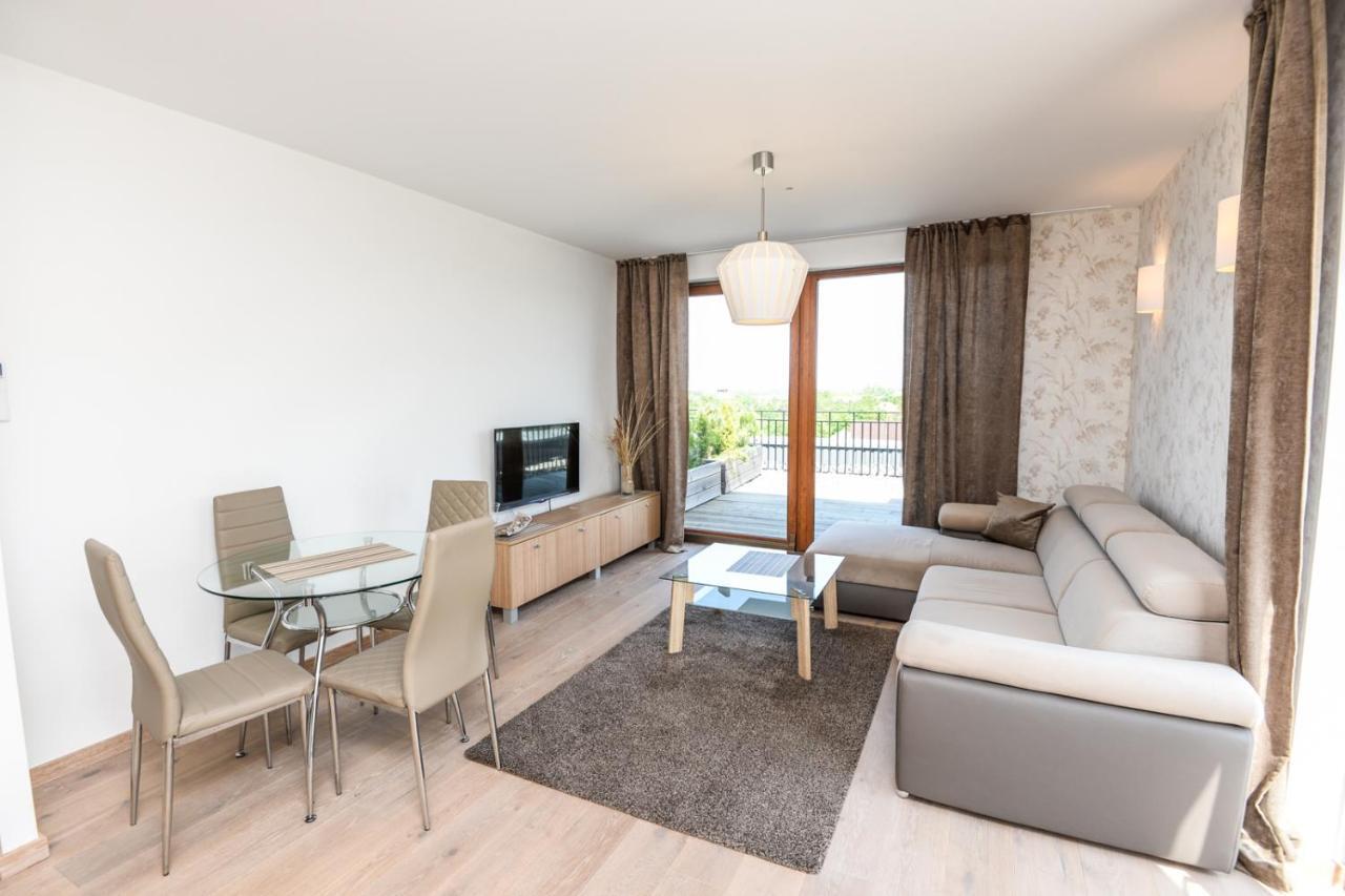 Apartamento Sea View Penthouse Terrace Palanga Old Town Exterior foto